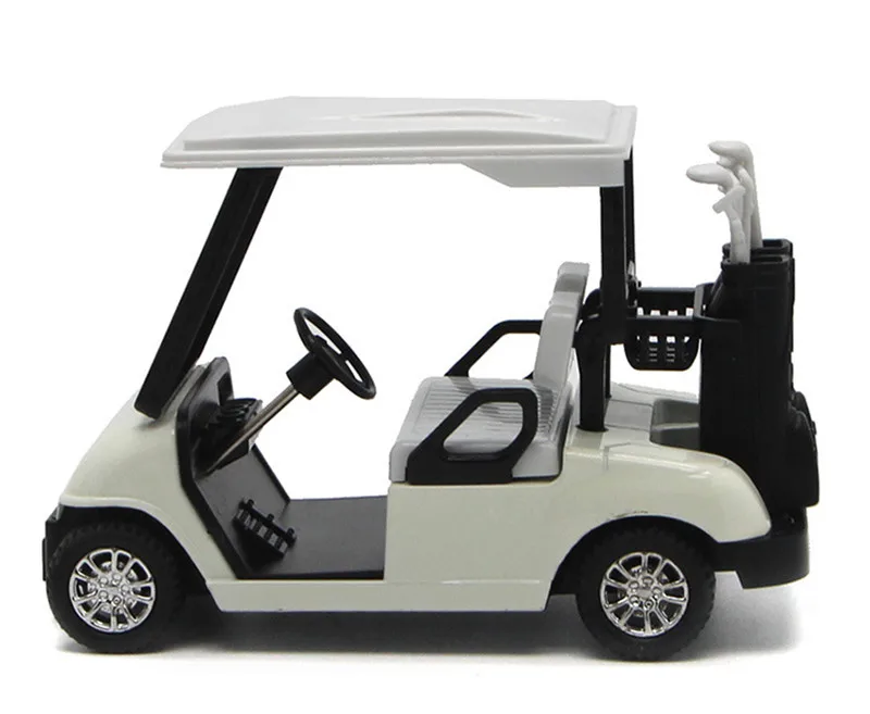 [Забавная] 1:20 мини модель гольф мобиля игрушки из белого/Красного/синего сплава