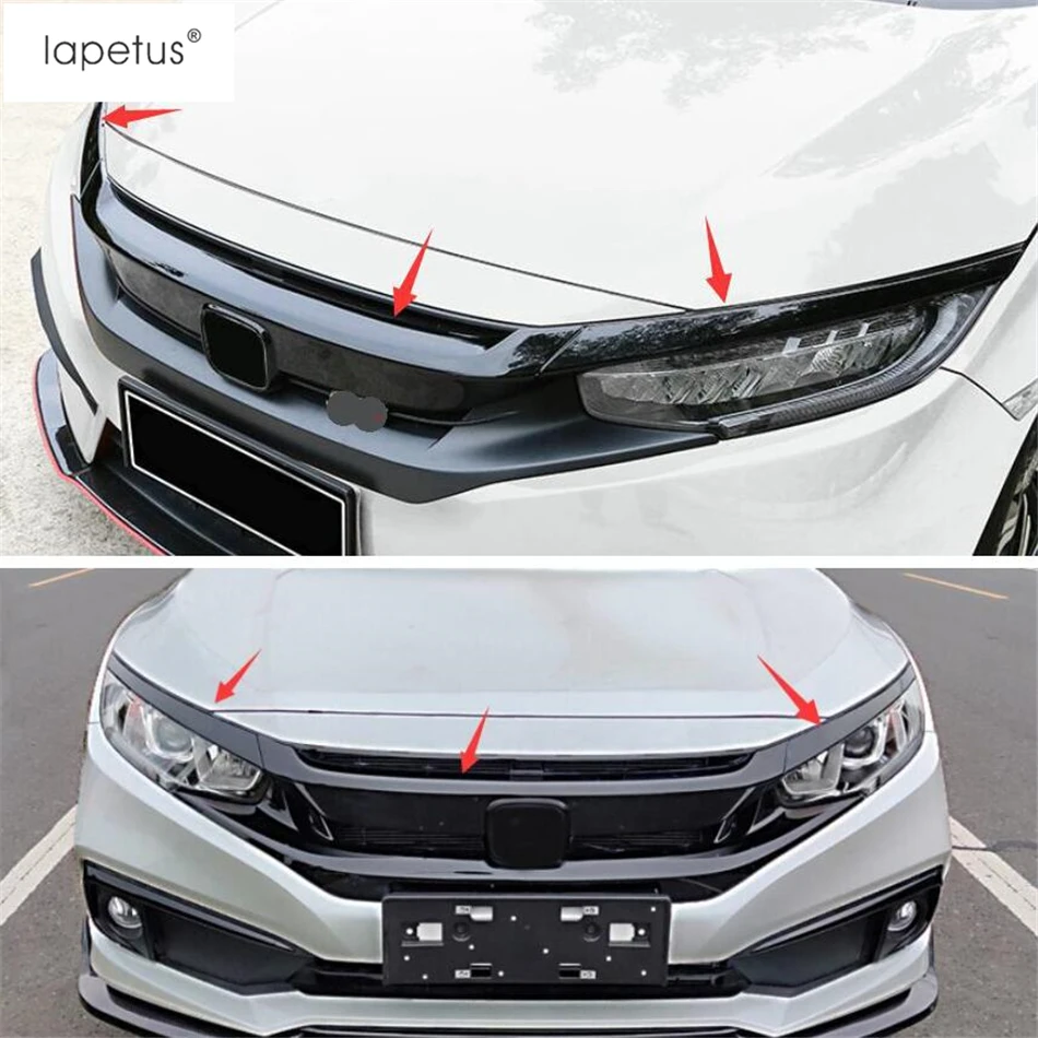 Аксессуары Lapetus подходят для Honda Civic Sedan 2016-2019 передний капот двигателя решетка