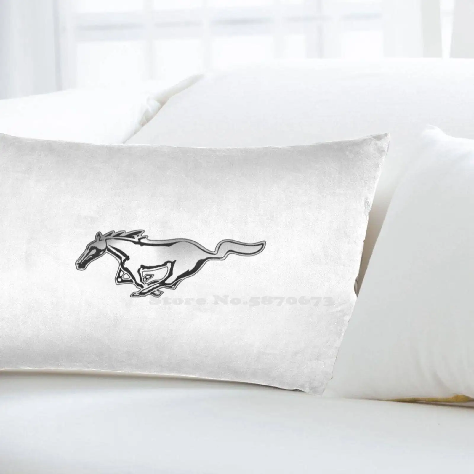 Декоративное постельное белье с логотипом накидка на подушку автомобиля