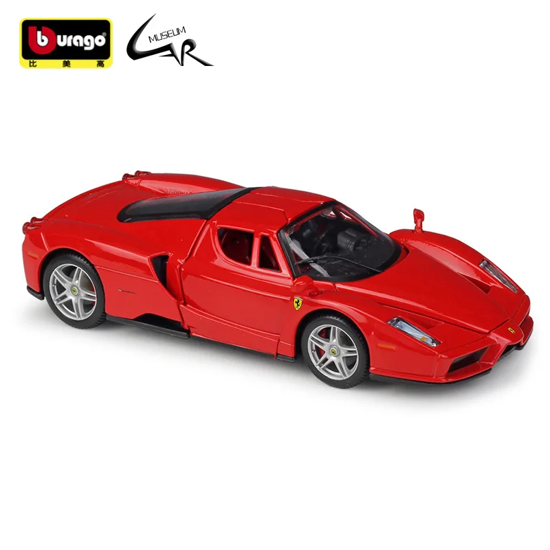 

Bburago 1:24 Model Car Simulation Alloy Racing Metal Toy Car Children Toy Gift Collection Ferrari ENZO