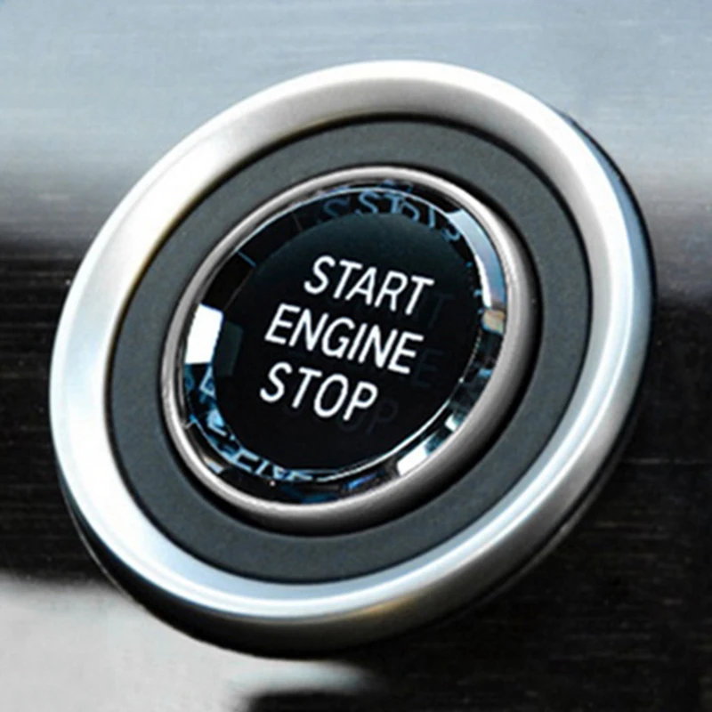 Однокнопочный стикер для кнопки запуска и остановки двигателя BMW- 3/5 серии E70 E90 E60