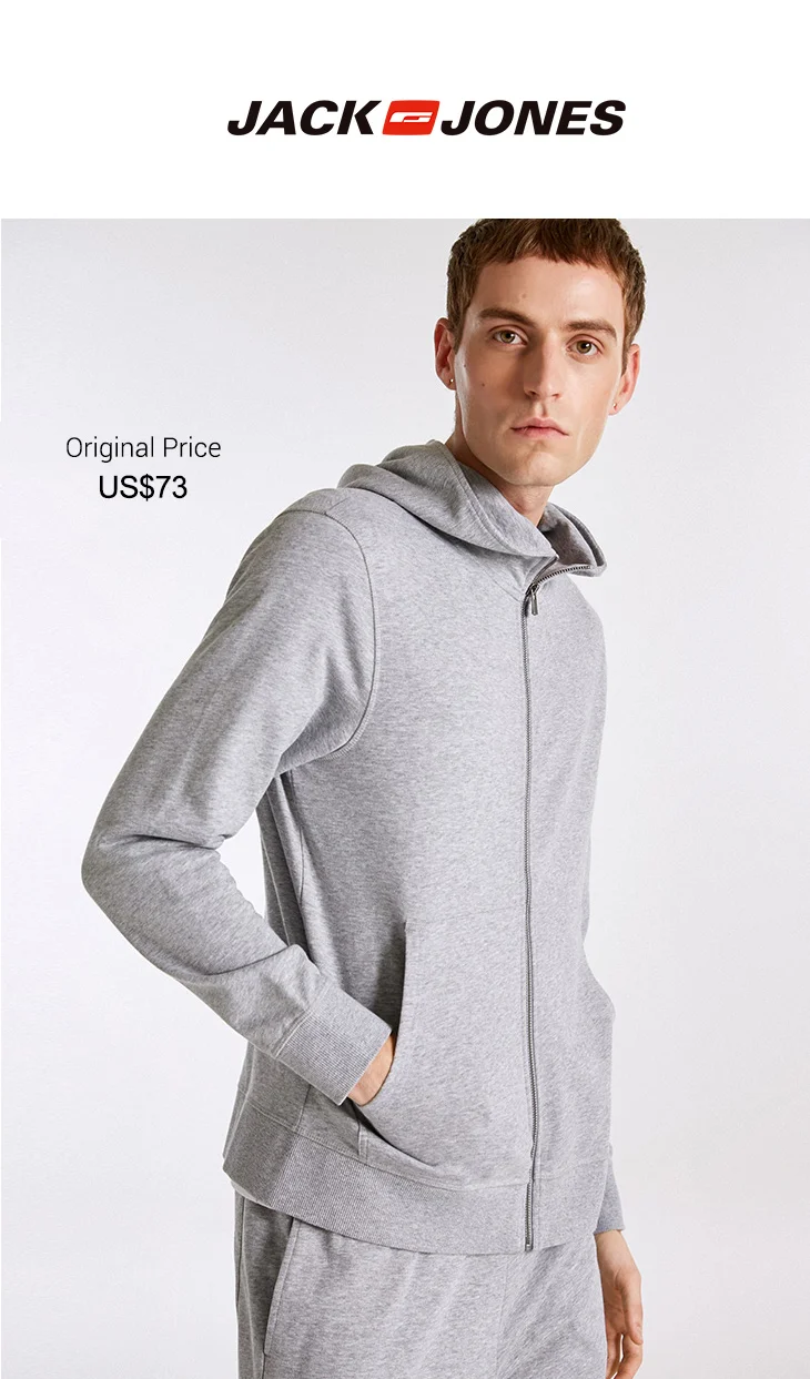 JackJones с капюшоном и длинными рукавами Повседневная куртка мужская | 2183HE505