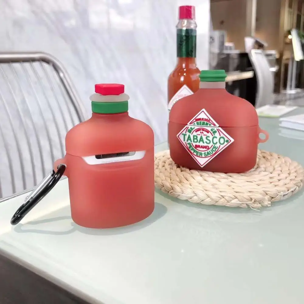 Чехол mcilhenny Tabasco для AirPods 1 2 pro мягкий силиконовый защитный чехол наушников |