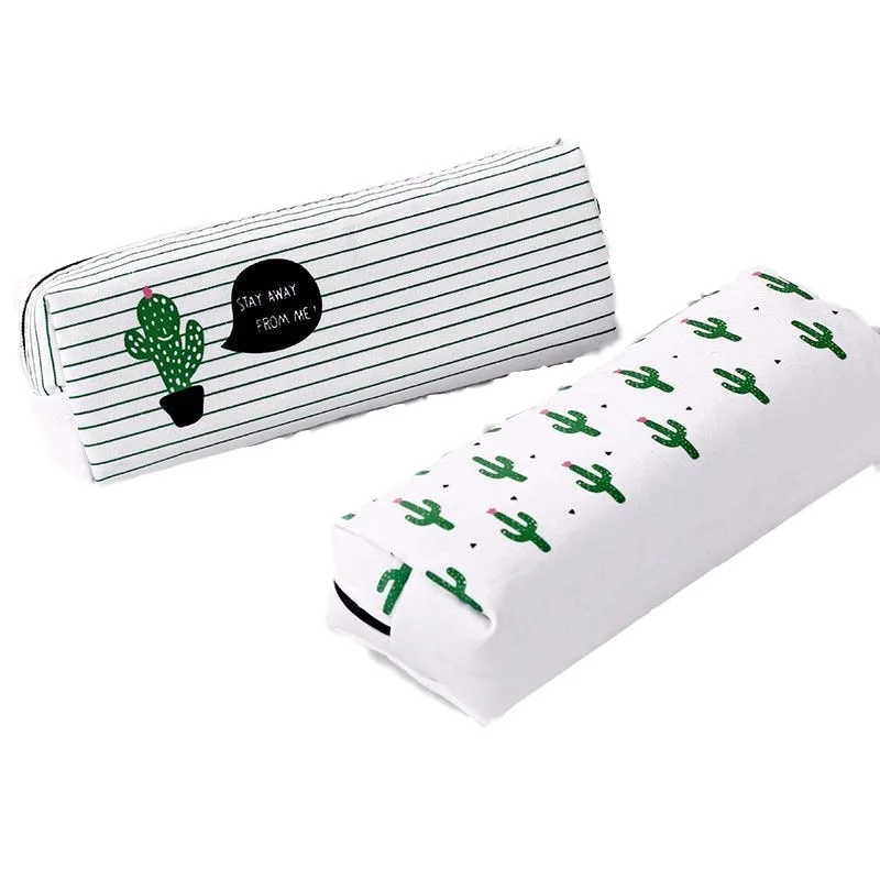 Кавайный чехол для карандаша кактус подарок Хэлло Китти школьный пенал