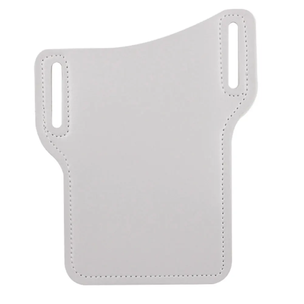

PU Leather Wear Resistant Gift Anti Scratch Dustproof Cell Phone Holster Universal With Belt Hole Waist Hanging Protection Bag
