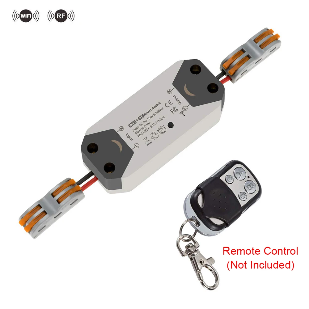 433 МГц RF умный Wi Fi переключатель беспроводной релейный пульт дистанционного