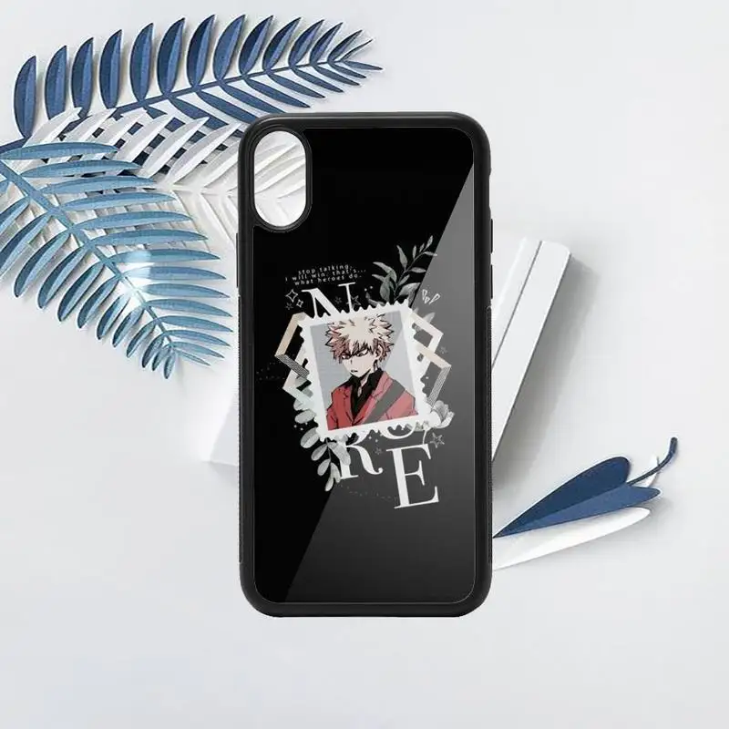 

My hero academia Japan anime Phone Case PC for iPhone 11 12 pro XS MAX 8 7 6 6S Plus X 5S SE 2020 XR
