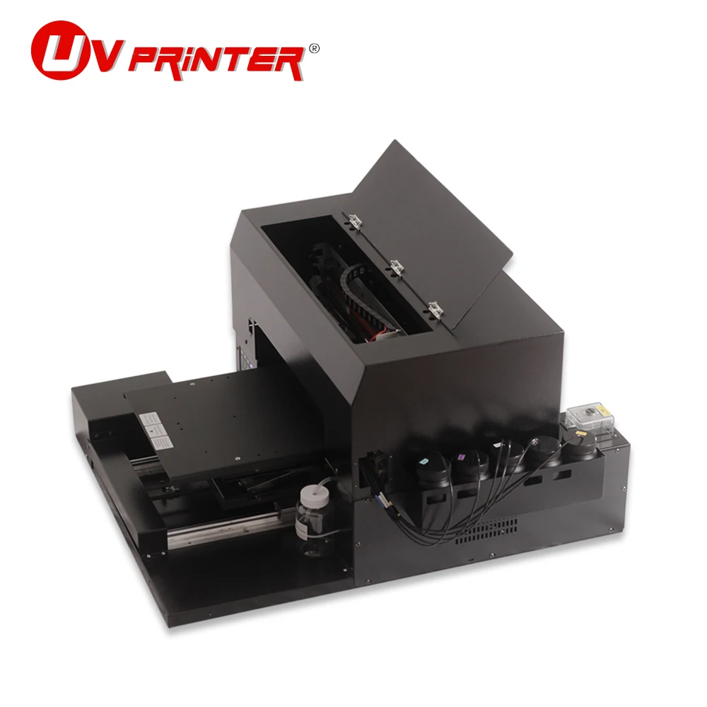 

УФ-принтер A3 используется для Мобильный телефон чехлов, футболок, акриловых, деревянных, силиконовых, кожаных, цветных узоров, оборудование для обработки печати