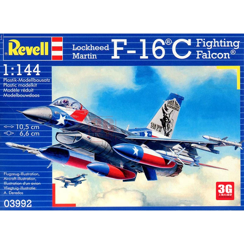 

03992 1/144 American F-16C Fighter Adult Assembly Model