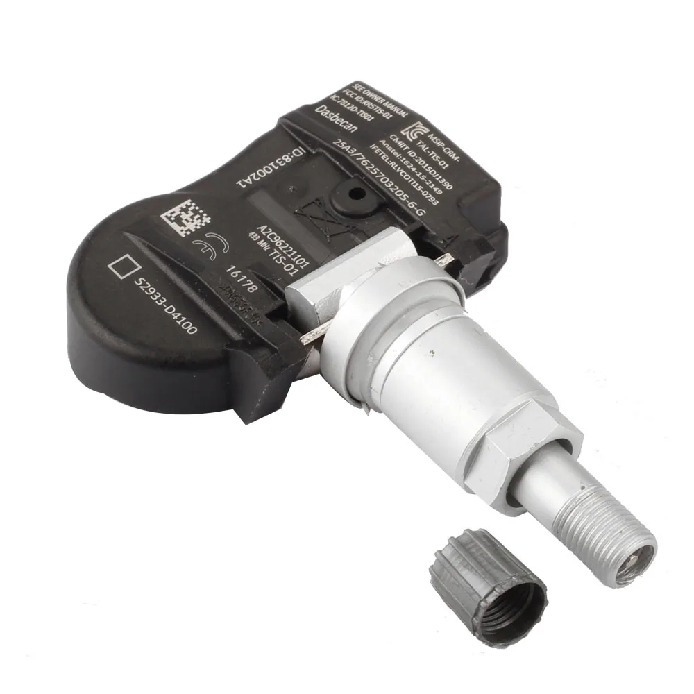 Датчик мониторинга давления в шинах SOPEDAR TPMS 433 МГц 52933-D4100 для KIA Optima Sportage Hyundai Elantra I30