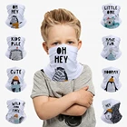 Милый волчонок животных Детская бесшовная бандана повязка на голову, маска для лица круглые шарфы, Балаклава Головные уборы