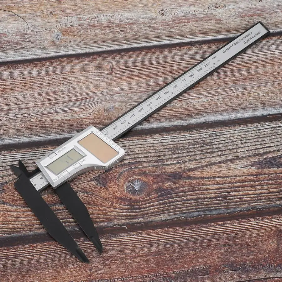 Цифровой штангенциркуль солнечной энергии линейка из углеродного волокна с