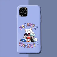 yndfcnb gintama phone case soft solid color for iphone 11 12 13 mini pro xs max 8 7 6 6s plus x xr