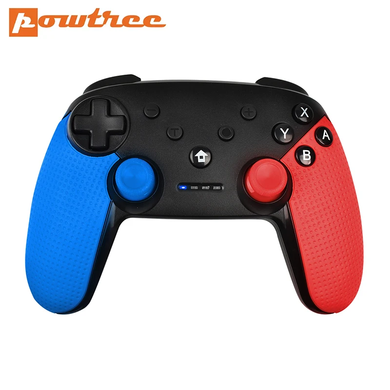 

Беспроводной геймпад Powtree для Switch Pro, пульт дистанционного управления, джойстик для консоли Nintendo Switch, геймпад