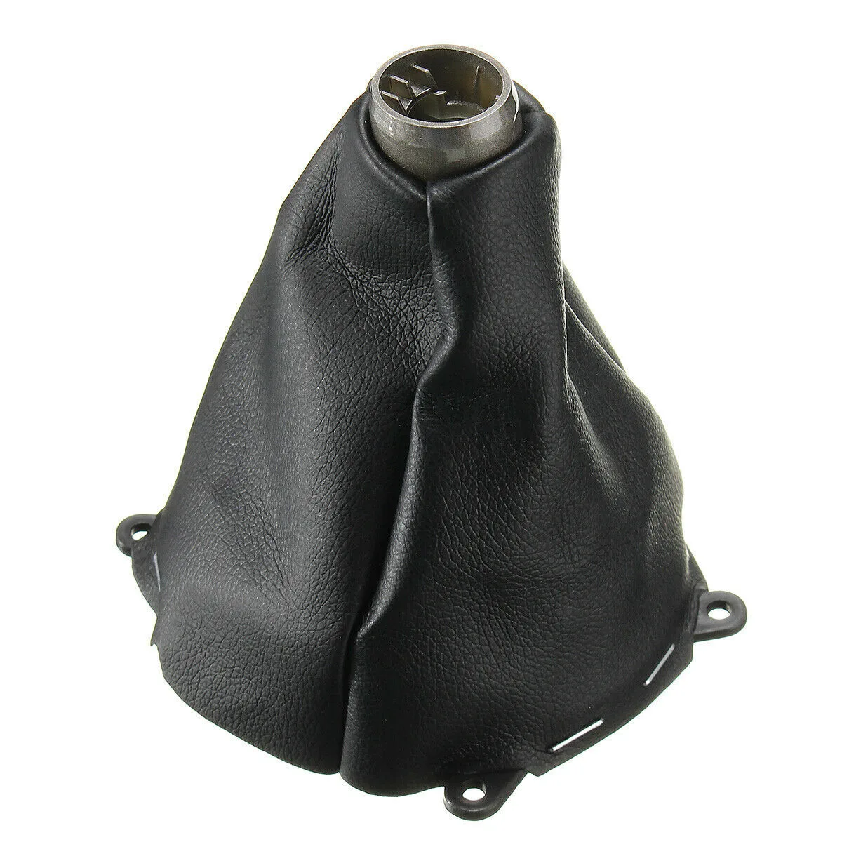 

Manual Boot Cover PU Leather Shift Shifter Soft 1 Pcs Accessories Black Car
