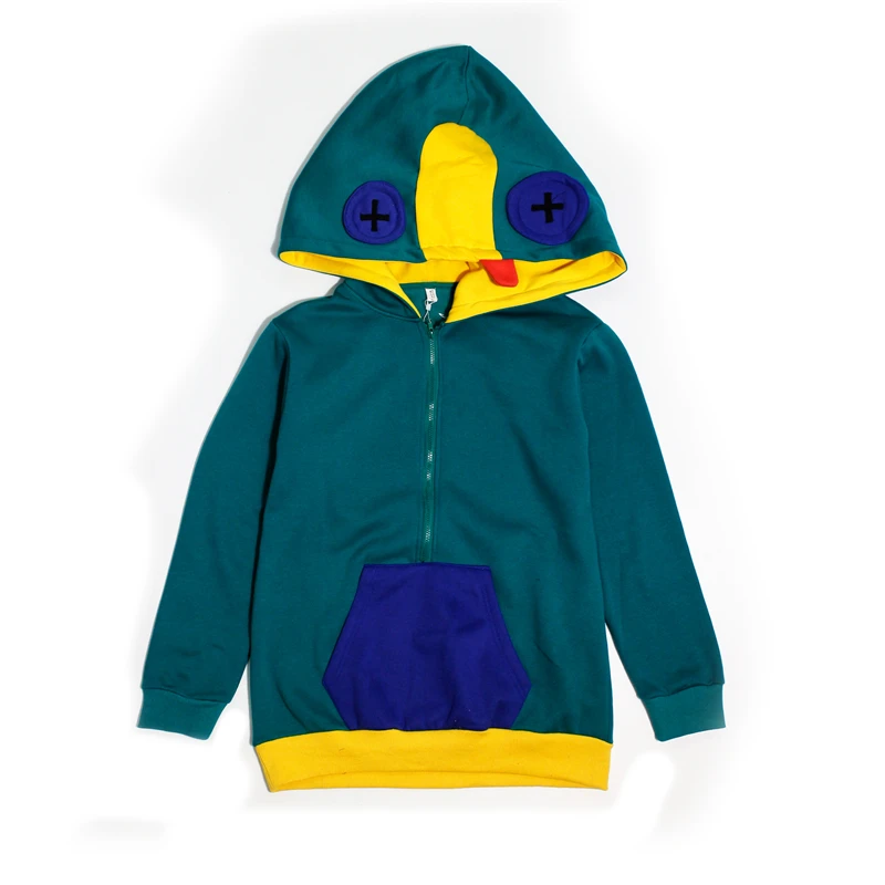 

Hoodie Women Funny Fun Zipper Oversized Hat Top Stitching Pocket Sweatshirt Winter Plus Velvet Boyfriend Pullover 2021 Kawaii