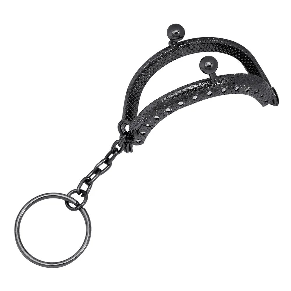 50 шт. 4 см мини металлическая рамка для монет и кошелька ручка с брелоком поцелуй