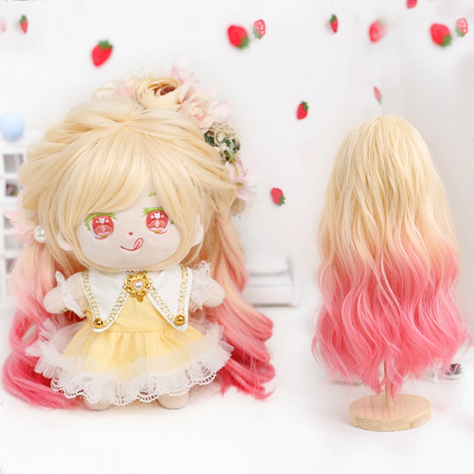 

BJD кукла девочка игрушка длинный парик однотонный цвет модный Рождественский подарок