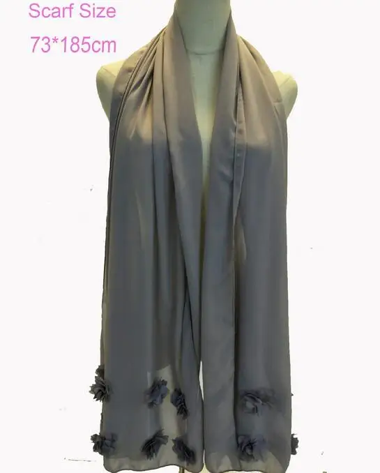 Кафтаны для женщин плюс размер длинное платье хиджаб Trajes Arabes Mujer Vetment Femme хиджаб Vestidos Longos Мода Дубай Абая - Цвет: grey scarf