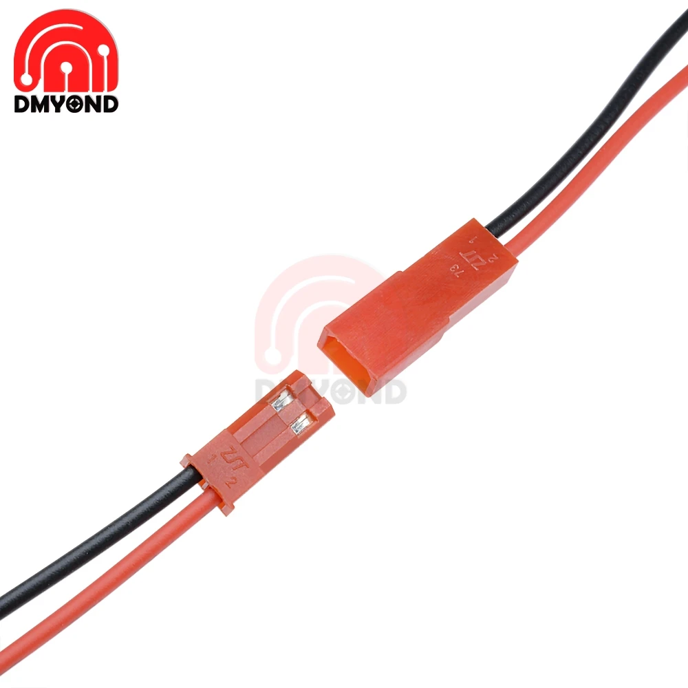 10 пар 100 мм см штекер-гнездо JST Штекер кабель для RC BEC батарея вертолет DIY FPV Дрон