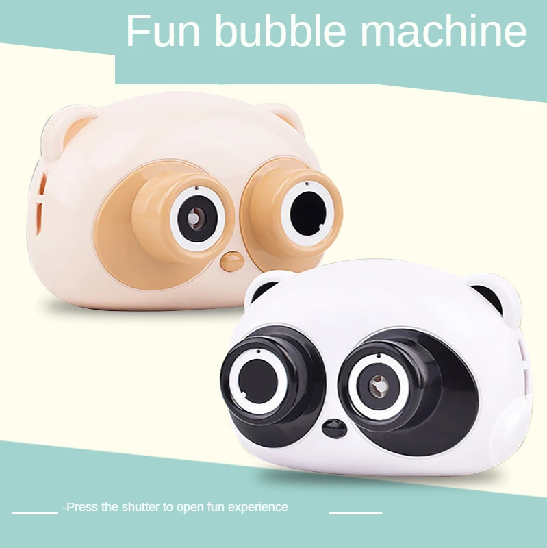 

Camera Bubble Blowing Toys For Kids Fully-Automatic Soap Bubble Machine Electric Music Light Summer Outdoor Children Toys