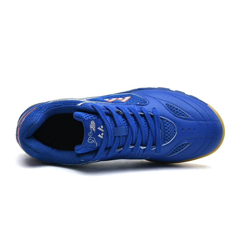 Men Women Sport Table Tennis Shoes Lightweight Women Ping Pong Professional Sneakers Blue Orange Man Classics Badminton Sneakers