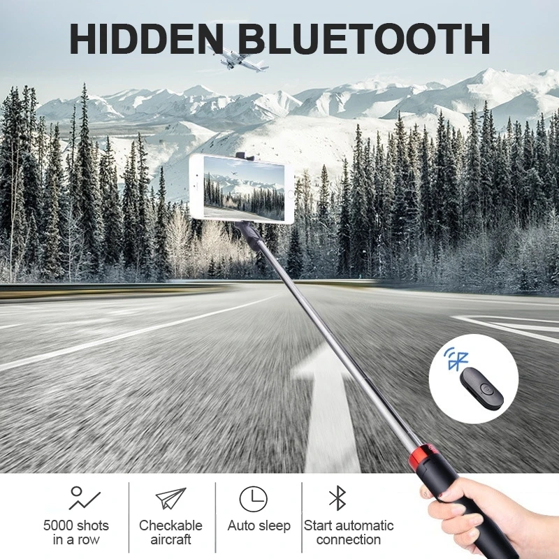 Складная Беспроводная селфи-Палка с Bluetooth штатив монопод для iPhone X 8 Xiaomi 9 Samsung S9