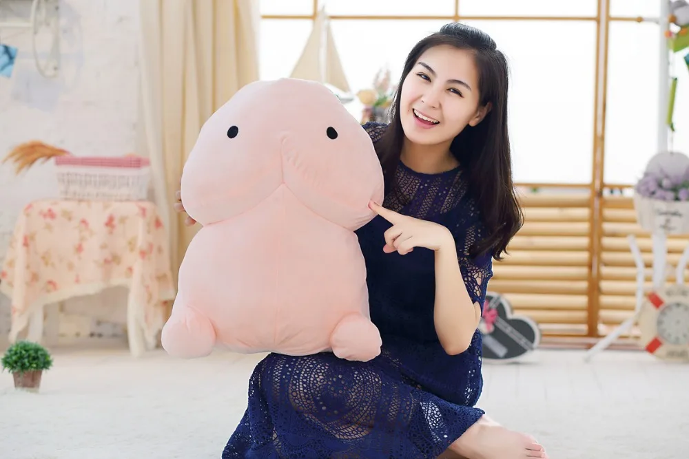 1pc 30/50cm Funny Plush Penis Pillow Doll Soft Stuffed Creative Simulation Cute Sexy Kawaii Toy Gift for Girl | Игрушки и хобби