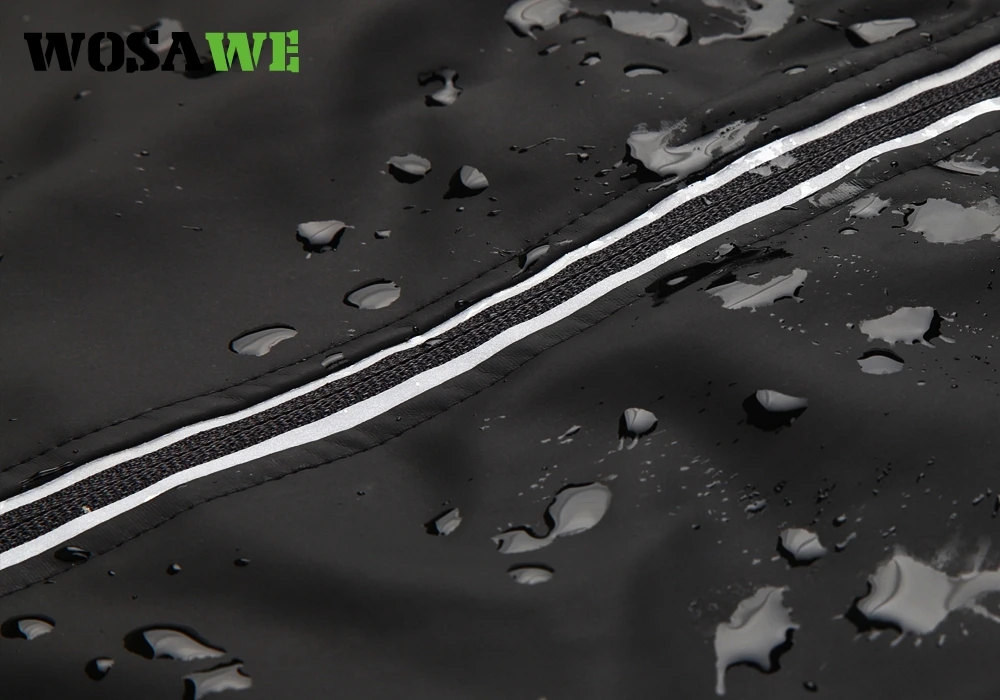 WOSAWE Водонепроницаемая термальная велосипедная куртка осень зима теплая одежда