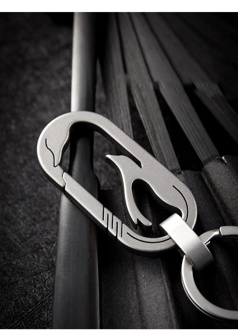 Титан для мужчин женщин автомобиль милый брелок ключей в виде Кита Творческий