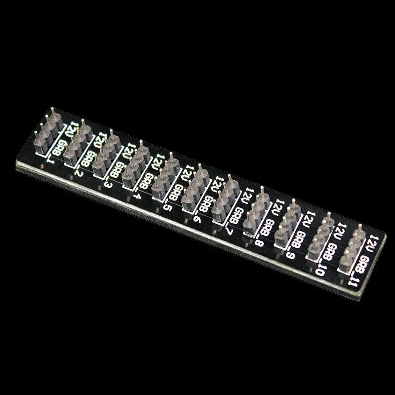 1 шт. RGB разветвитель для материнской платы 11 каналов|Компьютерные кабели и