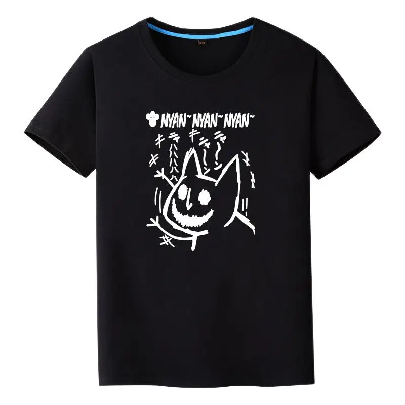 Хлопковая Повседневная футболка с коротким рукавом унисекс аниме Cos Hoozuki no Reitetsu