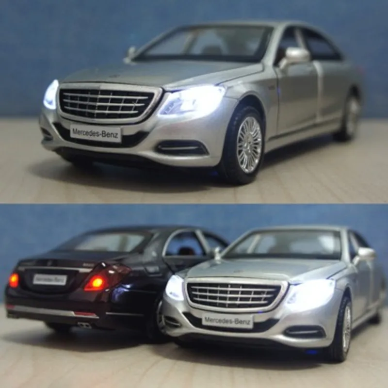 Автомобильные аксессуары 1:32 Maybach S600 литая под давлением металлическая модель