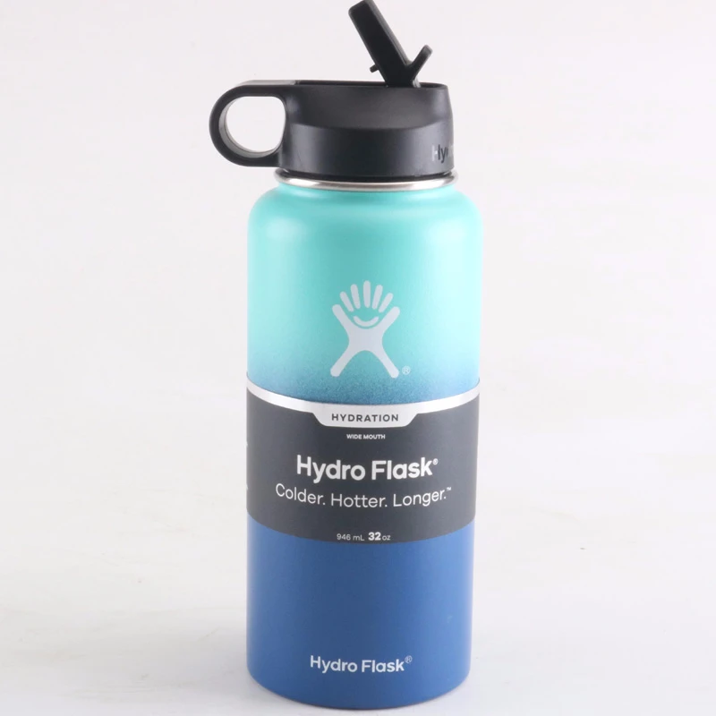 Портативная термальная бутылка для воды Hydro Flask из нержавеющей стали 18/32/40