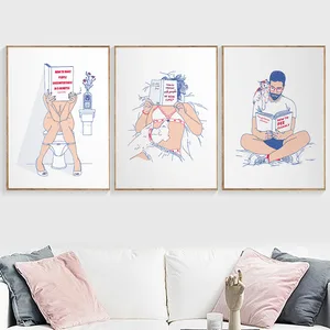 Настенная картина Как писать для ванной комнаты