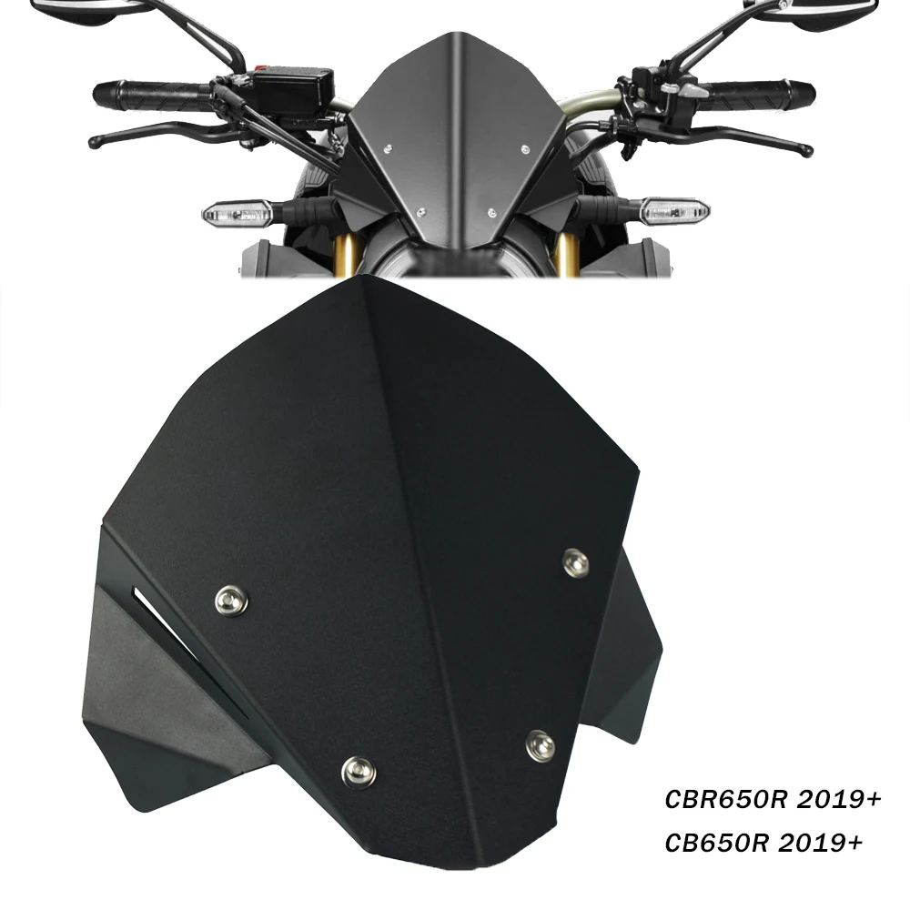 Мотоцикл лобовое стекло обтекатель ветрового стекла алюминиевый набор