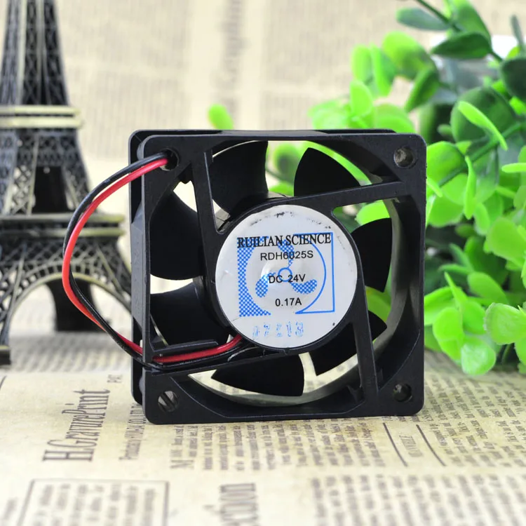 Новый RDH6025S 24V 0.17A 6 см 6025 защиты электродвигателя Вентилятор охлаждения |