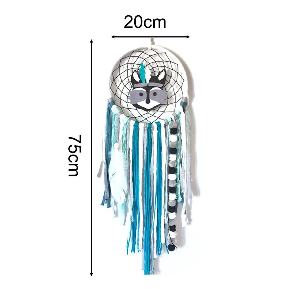 

INS Nordic Style Indian Chiefs Dream Catcher Wind Chimes Pendant Childrens Room Ornaments Dispelling The Nightmare