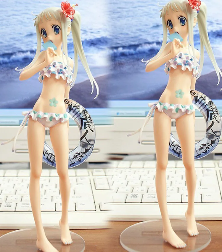 23 см Anohana Honma Max Factory Meiko Menma сексуальная фигурка для девочек японское аниме ПВХ