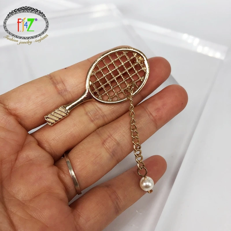 Модные дизайнерские женские булавки F.J4Z Стильные Металлические Булавки с