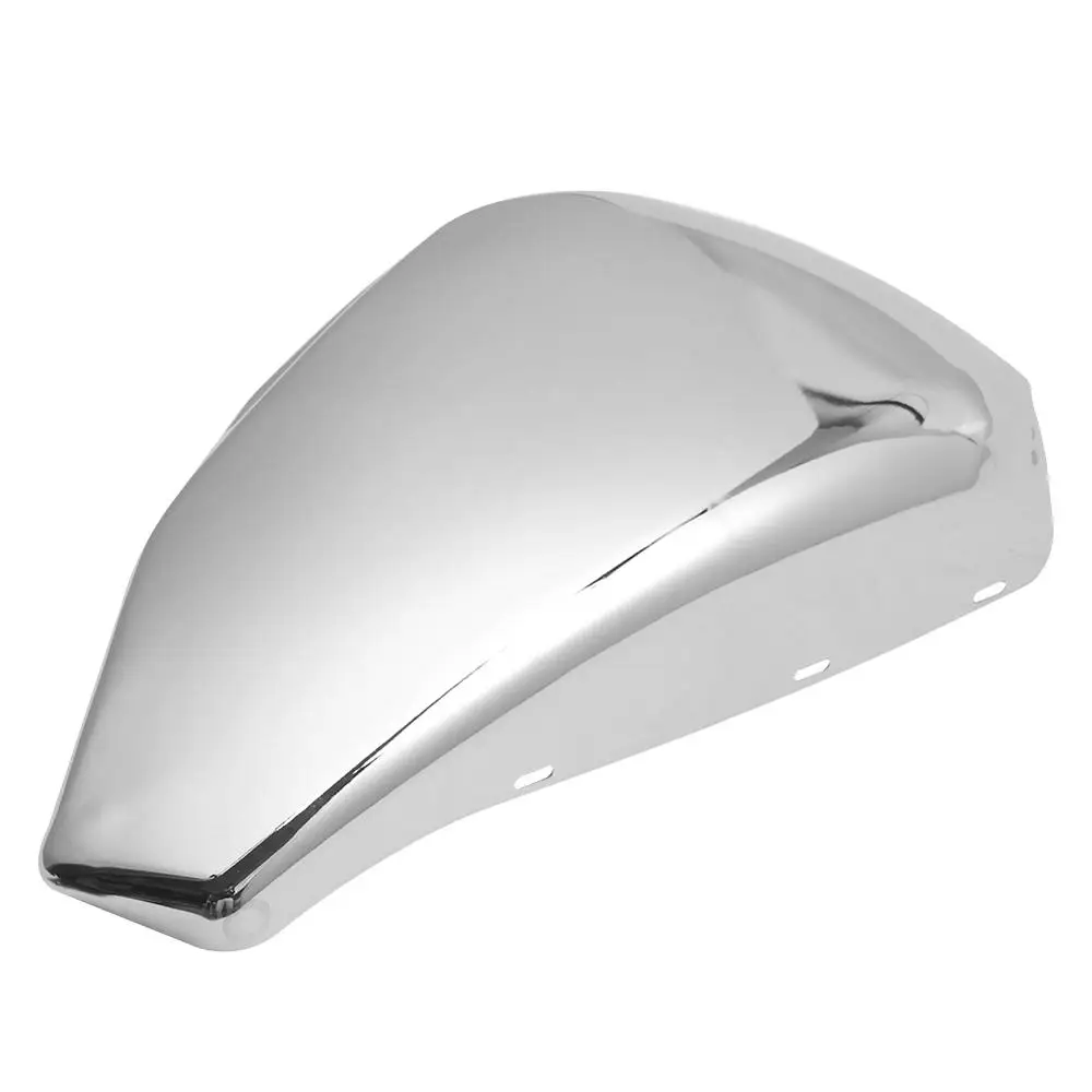 Мотоциклетная хромированная левая боковая крышка аккумулятора Подходит для Harley