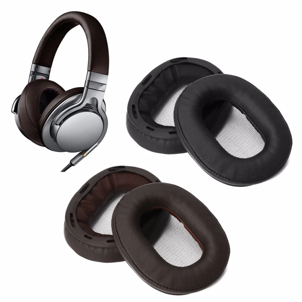 Сменные подушечки для ушей SONY MDR-1R MK2 1RBT 1ADAC MDR-1A 1ABT белок мягкие кожаные наушники F19
