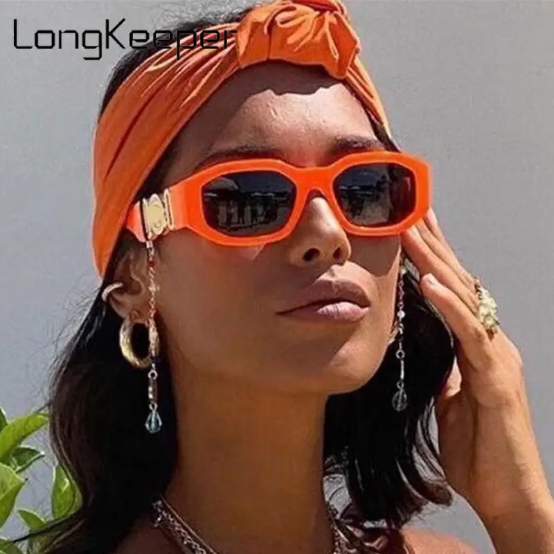 

Punk Cat Eye Sunglasses Women Vintage Small Oval Lens Sun Glasses Female Brand Designer Leopard Shades Polygon Eyeglasses Gafas