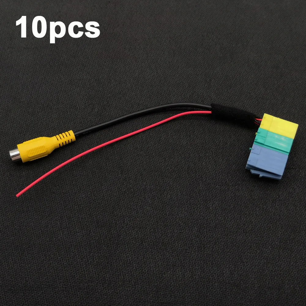 

10pcs Original Video Input Switch Reverse Camera RCA Adapter Cable For Volkswagen Polo 2017 2018 with 8-inch Screen