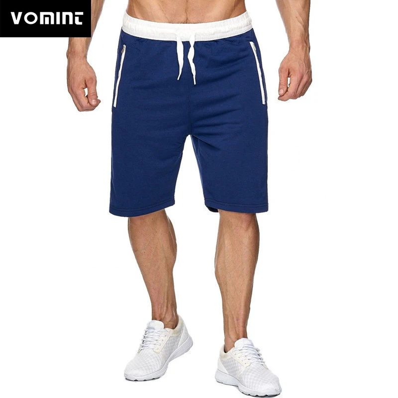 Мужские спортивные шорты VOMINT модные брендовые для фитнеса бодибилдинга пляжные