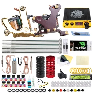 Набор для тату-машинки, 2 пистолета, с чернилами