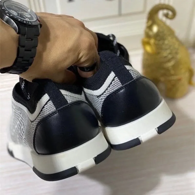 

2021 New Style Top Quality Paris Sheepskin Sneakers Men Casual Low-Cut Shoes Breathable Net Shoes Size: 38-45