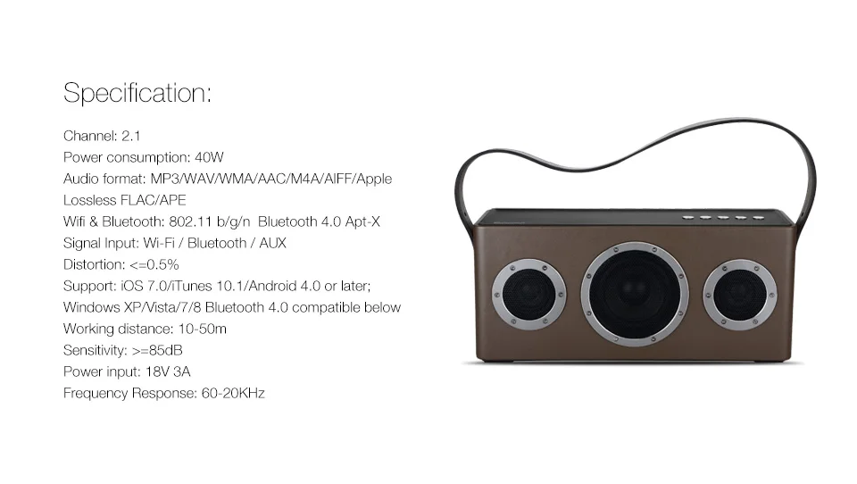GGMM M4 Bluetooth динамик портативный динамик беспроводной WiFi динамик аудио HiFi стерео звук с басами для iOS Android Windows