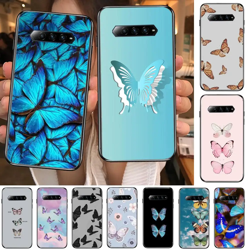

butterfly Black Soft Cover The Pooh For Huawei Nova 8Pro 7 6SE 5T 7i 5i 5 4 4E 3 3i 3E 2i Pro Phone Case cases