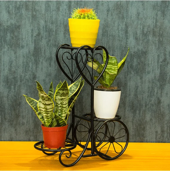 

Indoor Multi-Layer Iron Flower Rack Balcony Living Room Succulent Potted Floor Style Chlorophytum Pergola Plant Stands Indoor